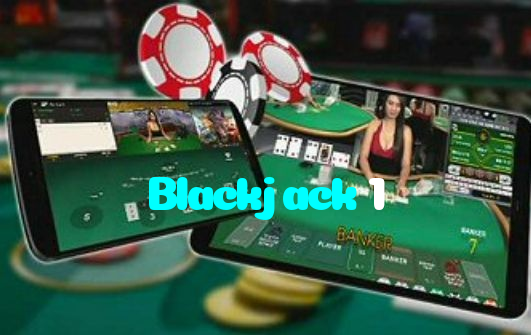 Blackjack 1 casino presented on mobile device in Pakistan with slots and live games